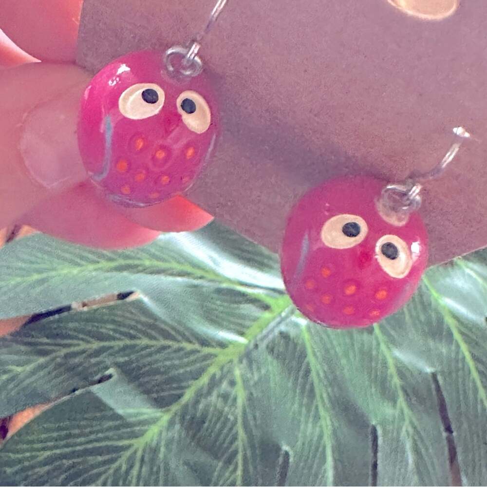 BOGO FREE WOODEN OWL EARRINGS